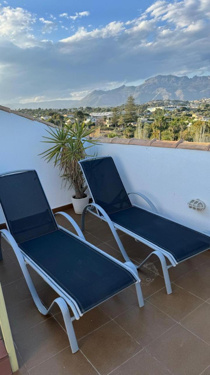 Penthouse In Albir With Sea Views, 100M From Beach El Albir Kamer foto